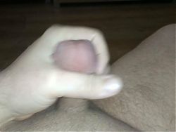 I played with my Big, Hard Cock