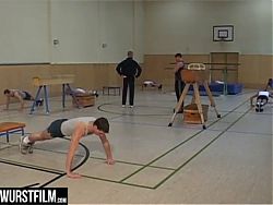 WurstFilm.com - Shaved and used by gym coach